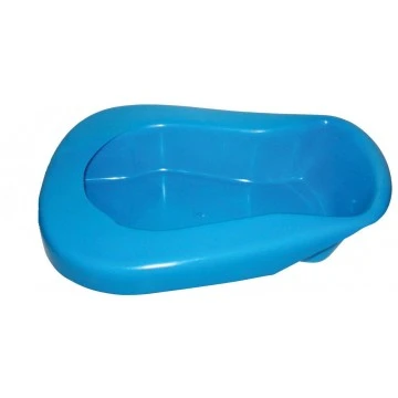 Bed Pan with Lid (Plastic) - Color May Vary