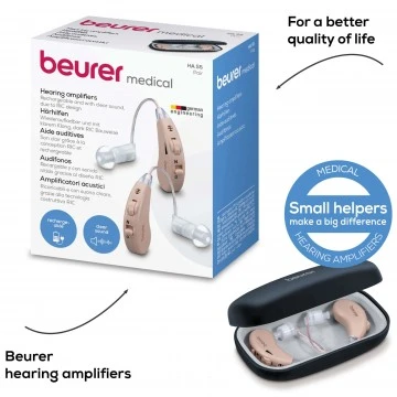 Beurer Rechargeable Hearing Amplifier HA55 (Pair)