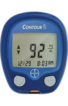 Bayer Contour TS Gulcometer with Free 25 Test Strips