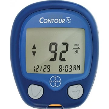 Bayer Contour TS Gulcometer with Free 25 Test Strips