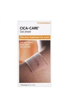 CICA-CARE Silicone Gel Sheet - 1 Dressing (12cm X 6cm)