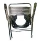 Commode Chair Folding with Plastic Pot