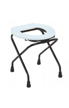 Commode Stool with Pot Folding