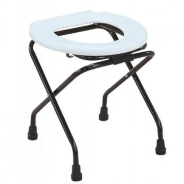 Commode Stool with Pot Folding