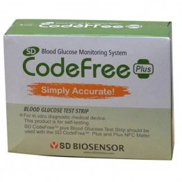 SD CodeFree PLUS  50 Test Strips (2X25 pack)