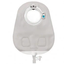 Coloplast 11500 60mm SenSura Mio Click Two-Piece Transparent Urostomy Bag