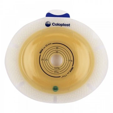 Coloplast 11031 60mm SenSura Standard Wear Convex Light Base Plate (One Piece)