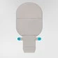 Coloplast 11452 60mm SenSura Mio Click Two-Piece Ostomy Bag