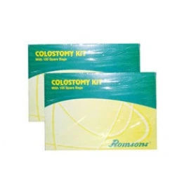 Romsons Colostomy Kit Adult with 100 spares poly bag