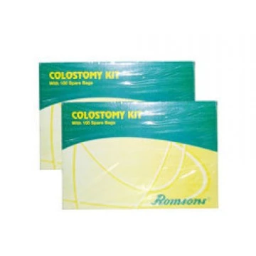 Romsons Colostomy Kit Adult with 100 spares poly bag