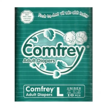 Comfrey Adult Diapers (10 Pcs Pack)