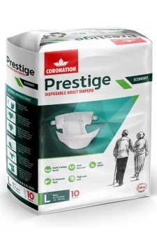 Coronation Prestige Adult Diapers (Large)