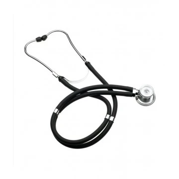 Medigold Rappaport Stethoscope (Double Pipe) - Black