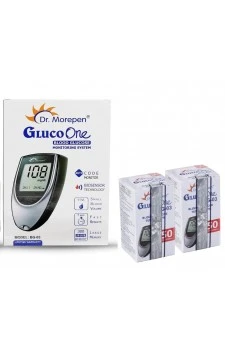 Dr Morepen BG-03 Glucometer Kit with 100 Strips