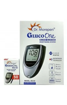 Dr Morepen BG-03 Glucometer Kit with 50 Strips