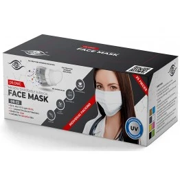 Dr.Onic 3 Layer Face Mask With Melt Blown Filter (25 Pcs Individual Pack) - Black