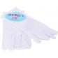 Long Sleeves Cotton Gloves White (For Driving or Protection from Sun and Winter) 1 PAIR