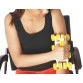Acupressure 16 Wheels Roller Massager (With Handle and Vibration) 