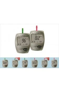 EasyTouch Glucometer GHB (Dual Function -  Glucose+HB Level Testing) 