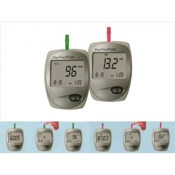 EasyTouch Glucometer GHB (Dual Function -  Glucose+HB Level Testing) 
