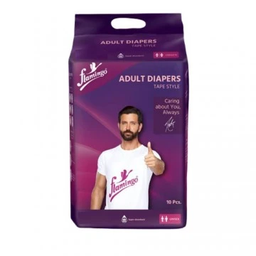 Flamingo Adult Diapers (Large)