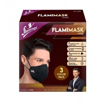 Flamingo FLAMIMASK (Male) - 3 Color Pack