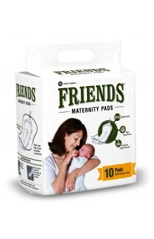 Friends Maternity Pads  (Pack of 10) 