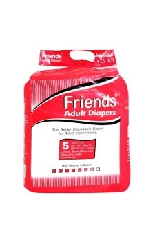 Friends Adult Diapers (10 Pcs Pack)