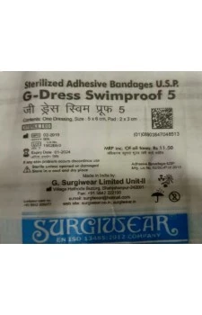 G.Surgiwear GDress Swim Proof Dressing 5  (Pack of 25)