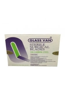 Glass Van Sterile Surgical Blade (100 Pcs. Per Box)