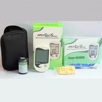 Gluco Care Sense Glucometer Kit With 25 Test Strips
