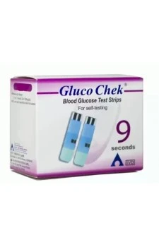 Gluco Chek Blood Glucose Test Strips 50 Strips (2X25 Pack)