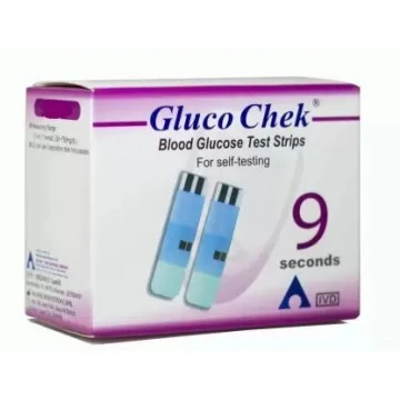 Gluco Chek Blood Glucose Test Strips 50 Strips (2X25 Pack)
