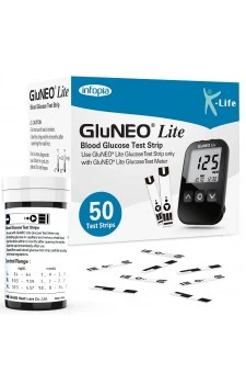 GLUNEO LITE 50 Test Strips (2x25 Pack)