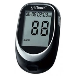 Glu Touch Sugar Check Gulcometer With 10 Test Strips
