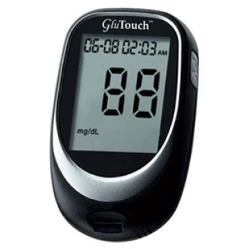 Glu Touch Sugar Check Gulcometer With 10 Test Strips