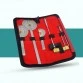 Goniometer Kit (High Quality Steel) - Set of 3 Goniometers with Percussion Knee Hammer, Tuning Fork and Measuring Tape for Physiotherapy, Orthopedics, Sports etc.