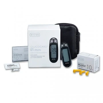 Glucocard 01-mini GT-1941 Blood Glucose Test Meter 