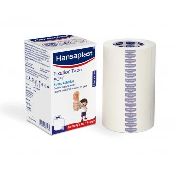 Hansaplast Soft Fixation Tape 7.5cm x 9.14m