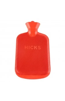 Hicks Hot Water Super Deluxe Bottle Red Colour