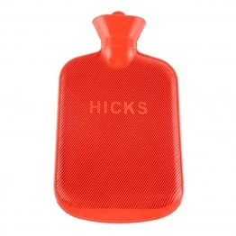 Hicks Hot Water Super Deluxe Bottle Red Colour