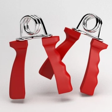 Hand Grip Exerciser with Plastic Handle (1 Pc.) (Colour may Vary)