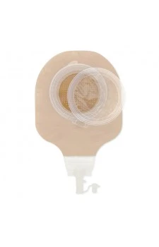 Hollister 20110 (110mm) Moderma Flex One-Piece Post Op Ostomy Pouch - Flat Flextend Barrier