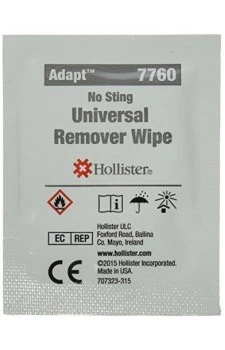 Hollister 7760 Remover Wipes - 50 pieces Box