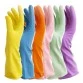 Rubber Reusable Gloves (3 Pair Set Assorted Colors) - For Multipurpose use Rubber Reusable Gloves (3 Pair Set Assorted Colors) - For Multipurpose use