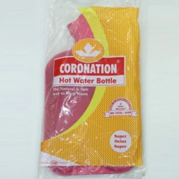Hot Water Bottle Bag Coronation - Super Deluxe (2 Sides Ribbed) (Non-Electrical)