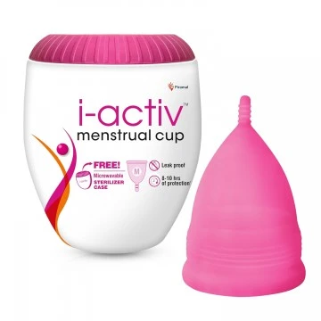 i-activ Menstrual Cup for Women - Medium