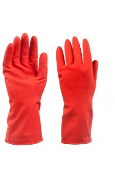 Kiwi Orange Rubber Reusable Gloves (1 Pair) -  Heavy Duty