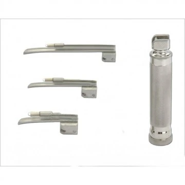 Laryngoscope Set Pediatric - With 3 Blades & Carry Pouch