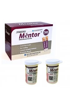 Standard Mentor Test Strips 50 Strips Pack